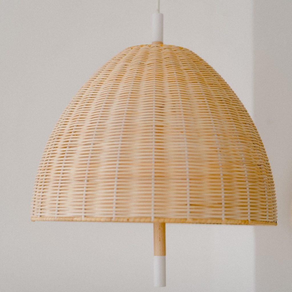 AMÀ Natural Rattan Pendant Lamp by Mediterranean Objects