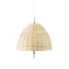 AMÀ Natural Rattan Pendant Lamp by Mediterranean Objects