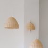 AMÀ Natural Rattan Pendant Lamp by Mediterranean Objects